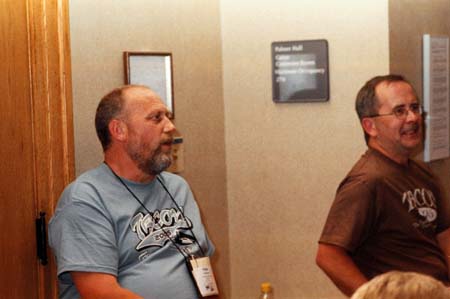 Peter Jackson and Peter Hoyt. Photo courtesy of Steve Stacy